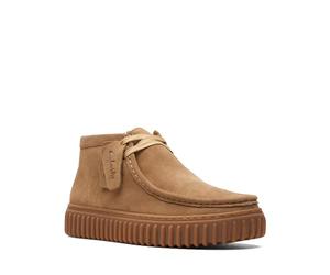 Clarks Men's Torhill Hi Oxford Boot, Brown, 8.5 UK