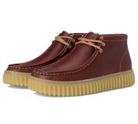 Clarks Men's Torhill Hi Oxford Boot, Brown Leather, 9.5 UK
