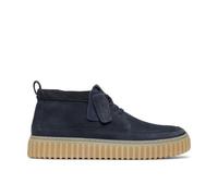 Clarks Torhill LaceHi Men's Trainers in Blue Suede, blue, 8 UK