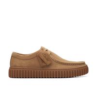 Clarks Mens Torhill Lo Dark Sand Suede Moccasins