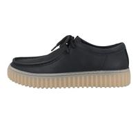Clarks Torhill Lo Leather Men's Lace Up Shoes - Navy - Size:UK 8