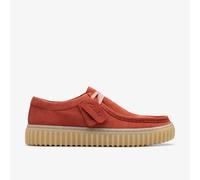 Clarks Mens Torhill Lo Rust Suede Moccasins Suede Casual