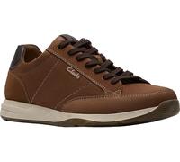 Clarks Men's Townview Lace Trainers, Tan leather, 42 EU Weit