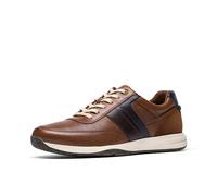 Clarks Men's Townview Style Sneaker, Tan leather, 9 UK
