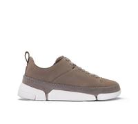 Clarks Trigenic 2 Flex Grey Nubuck Trainers,lace Up Grey