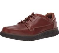 Clarks Men's Un Abode Ease Derbys, Dark Tan Leather 12 UK Wide