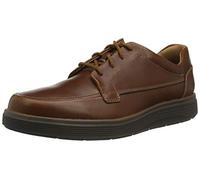 Clarks Men's Un Abode Ease Derbys, Dark Tan Leather*8.5 UK Wide