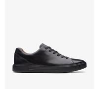 Clarks Mens Un Costa Lace Black Trainers Leather Sports
