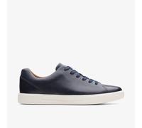 Clarks Mens Un Costa Lace Navy Leather Trainers - Blue - Size UK 7