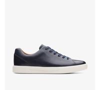 Clarks Mens Un Costa Lace Navy Leather Trainers Leather Sports