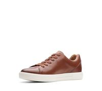 Clarks Men's Un Costa Lace Sneaker, Brown Tan Leather, 9 UK