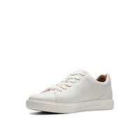 Clarks Mens Un Costa Lace White Leather Trainers Leather Sports
