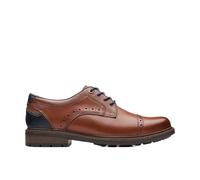 Clarks - Mens Un Shire Vibe Shoes, Tan Combi, 12 UK