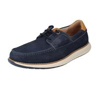 Clarks Mens Unstructured by Clarks Lace Up Casual Shoes Un Pilot Lace - Navy - UK 6