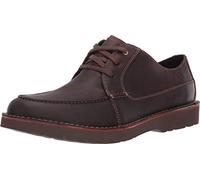 Clarks Men's Vargo Vibe Oxford, Dark Brown Leather, 8 UK
