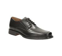 SALE Clarks 'Driggs Walk' Gents Black Leather Lace Up Derby Shoes. G Fit