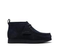 Clarks Mens Walla Boot Lite Black/Black Suede Ankle Boots,Wallabee,Lace Up