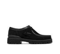 Clarks Mens Walla Yukoner Maple Combination Suede Wallabee,Lace Up