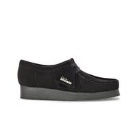 Clarks Mens Wallabee Black Suede Wallabee