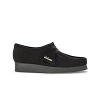 Clarks Mens Wallabee Black Suede Wallabee
