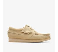 Clarks Mens Wallabee Boat Maple Suede Lace Up,Wallabee Suede Casual