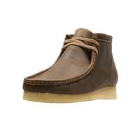 Clarks Men's Wallabee Boot Chukka, Beeswax Leather, 9 UK