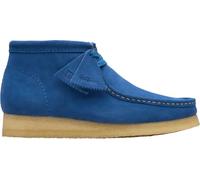 Clarks - Mens Wallabee Boot Low Boot, Color Blue Suede, Size: 8 UK