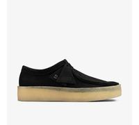 Clarks Mens Wallabee Cup Black Nubuck Shoes Leather - Size UK 10