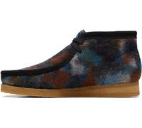 Clarks Mens Wallabee EVO Boot Black Suede Moccasins
