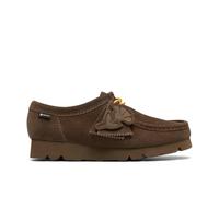 Clarks Mens Wallabee Gore-TEX Black Suede Wallabee,Lace Up