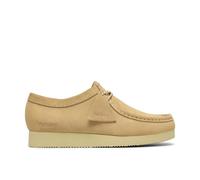 Clarks Mens Wallabee Lite Maple Suede Wallabee,Lace Up Brown