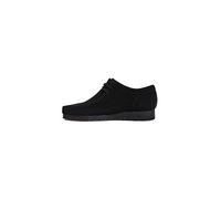 Clarks Men's Wallabee Shoe, Black Suede, 100 M US