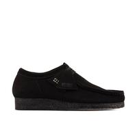 Clarks Men's Wallabee Sneaker, Black, 39 EU