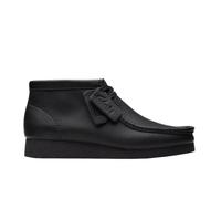 Clarks Men's WallabeeEVO BT Chukka Boot, Black Leather, 9.5 UK