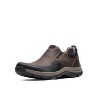 Clarks - Mens Walpath Step Shoes, Color Dark Brown, Size: 8.5 UK