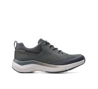 Clarks Wave 2.0 Vibe Dark Grey Nubuck Walking,trainers Grey 8-Standard Fit
