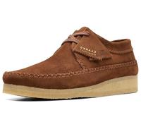 Clarks Men's Weaver Boots, Cola Suede, 8 UK