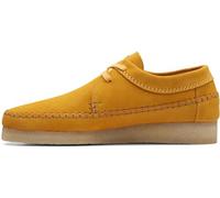 Clarks - Mens Weaver Shoe, Mustard, 7.5 UK