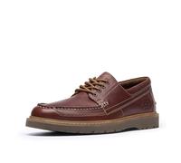 Clarks Men's Weltridge Moc, Dark Tan Leather, 8.5
