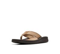 Clarks Men's Wesley Belt Flip-Flop, Desert Textile, 14 UK