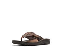 Clarks Men's Wesley Sun Flip-Flop, Tan Leather, 9 UK