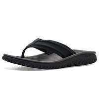 Clarks mens Wesley Surf, Black Leather, 11