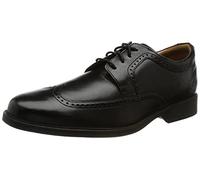 Clarks Men's Whiddon Wing Oxford, Black Leather, 6.5 UK