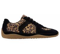 Clarks Womens Meridor Lo Leopard Print Combination Trainers,Lace Up