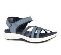 Clarks Ladies Sandals Mira Shore - Navy Synthetic - UK Size 6.5D - EU Size 40 - US Size 9M