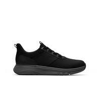 Clarks Originals Men's Sneaker Motion Trek LX - Black Leather, Lace-Up, 9.5 UK, Standard Fit