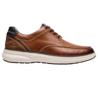 Clarks Mullan Moc Mens Dark Tan Lea, 10