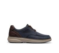 Clarks Mullan Moc Mens Navy Leather, 9