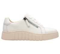 Clarks Mykah Joy Womens Off White Lea, 7.5