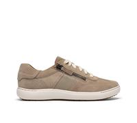 Clarks Womens Nalle T-Toe Tan Suede Trainers,Lace Up